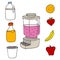 Juice Blender Item Set