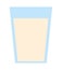 juice fruit glass isolated icon design