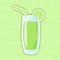 Juice Icon. Celery