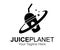 Juice planet logo design concept