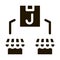juice shop delivery icon Vector Glyph Illustration