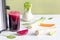 Juicer, red beetroot juice, other vegetables health diet detoxification