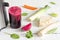 Juicer, red beetroot juice, other vegetables health diet detoxification