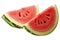 Juicy Delight: Picture of a Refreshing Watermelon Slice.