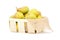 Juicy flavorful pears in box