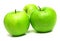 Juicy green apples 4