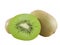 Juicy kiwis in slices