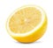 Juicy lemons isolated on the white background