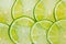 Juicy lime background