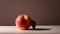 Juicy peach symbolizes freshness and healthy eating in still life generated by AI