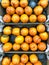 Juicy persimmon, seasonal fruits ,fruit in boxes