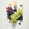 Juicy and Vibrant: A Kaleidoscope of Grapes in Various Shapes and Colors