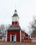 JukkasjÃ¤rvi church is the oldest preserved church in Lapland, Sweden