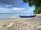 Jukong ship that pulled up on the beach