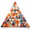 Julia Otoffson Collage Triangles: Wood Veneer Mosaics With Religious Symbolism