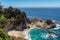 Julia Pfeiffer Beach and McWay Falls in Big Sur, California.