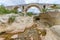 The Julien bridge, a Roman bridge in the Luberon