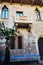 Juliet statue and balcony house in Verona, Italy