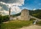 July 09, 2016: Ancient walls of the fortress of Travnik, Bosnia and Herzegovina