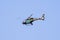 July 17, 2020 Sunnyvale / CA / USA - Santa Clara County Sheriff helicopter in mid flight