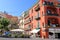 July 17 2021 - Pozzuoli, Italy: View of the typical residential buildings in center of Pozzuoli city southern Italy