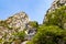 July 2017 - Denfeng, Henan, China - Sanhuang Basilica on the top of Songshan Mountain.