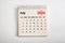 July 2024. One page of annual business monthly calendar on white background. reminder, business planning, appointment meeting and