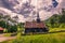 July 25, 2015: Stave church of Rodven, Norway