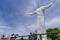 July 29, 2017 Jesus statue at the Monasterio de Tarlac