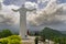 July 29, 2017 Jesus statue at the Monasterio de Tarlac