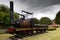 July 29th, 2017, Distillers Walk, Midleton, Co Cork, Ireland - Small delivery train at the Jameson Experience