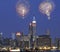 July 4th fireworks in New York City