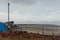 The jumbled view of Rhyl sea front