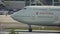 Jumbo jet of Rossiya airlines take off