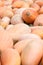 Jumbo pink banana winter squash background for thanksgiving and