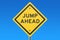 Jump Ahead road sign