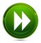 Jump forward icon glassy green round button illustration