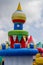 Jumping castle, playground for kids with slides 3