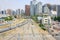 Jun 20, 2017 Railways viewed from Seoullo 7017 in South Korea -