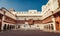 Junagarh Fort medieval marble architecture structure  at Bikaner, Rajasthan, India