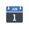 June 1 Calendar, date, interface, time icon, Web, internet, setting, time, calendar, change, date Calendar Date Icon