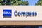 June 19, 2020 Sunnyvale / CA / USA - BBVA Compass sign at one of the BBVA Compass Bancshares, Inc. a bank holding company