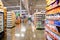 June 20, 2019 Cupertino / CA / USA - Interior view of a large Whole Foods store; south San Francisco bay area