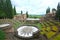 June 2016-The architectural folly garden of La Scarzuola, built by Tomaso Buzzi. The amphitheatre, Umbria, Italy