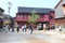 June 2018,Tourist people sightseeing historic Geisha district, Kanazawa, Japan