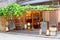 June 2018, Vineyard cafe front view Higashiyama, Kyoto, Japan