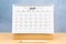 June 2024, Monthly desk calendar for 2024 year