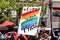 June 30, 2019 San Francisco / CA / USA - Members of the Taiwanese community taking part at the SF Pride Parade on Market Street in