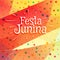 June festival of brazilian festa junina background