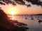 June sunrise Marblehead harbor
